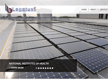 Tablet Screenshot of legatus6.com